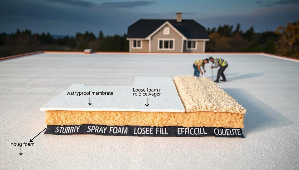 Methoden voor dakisolatie